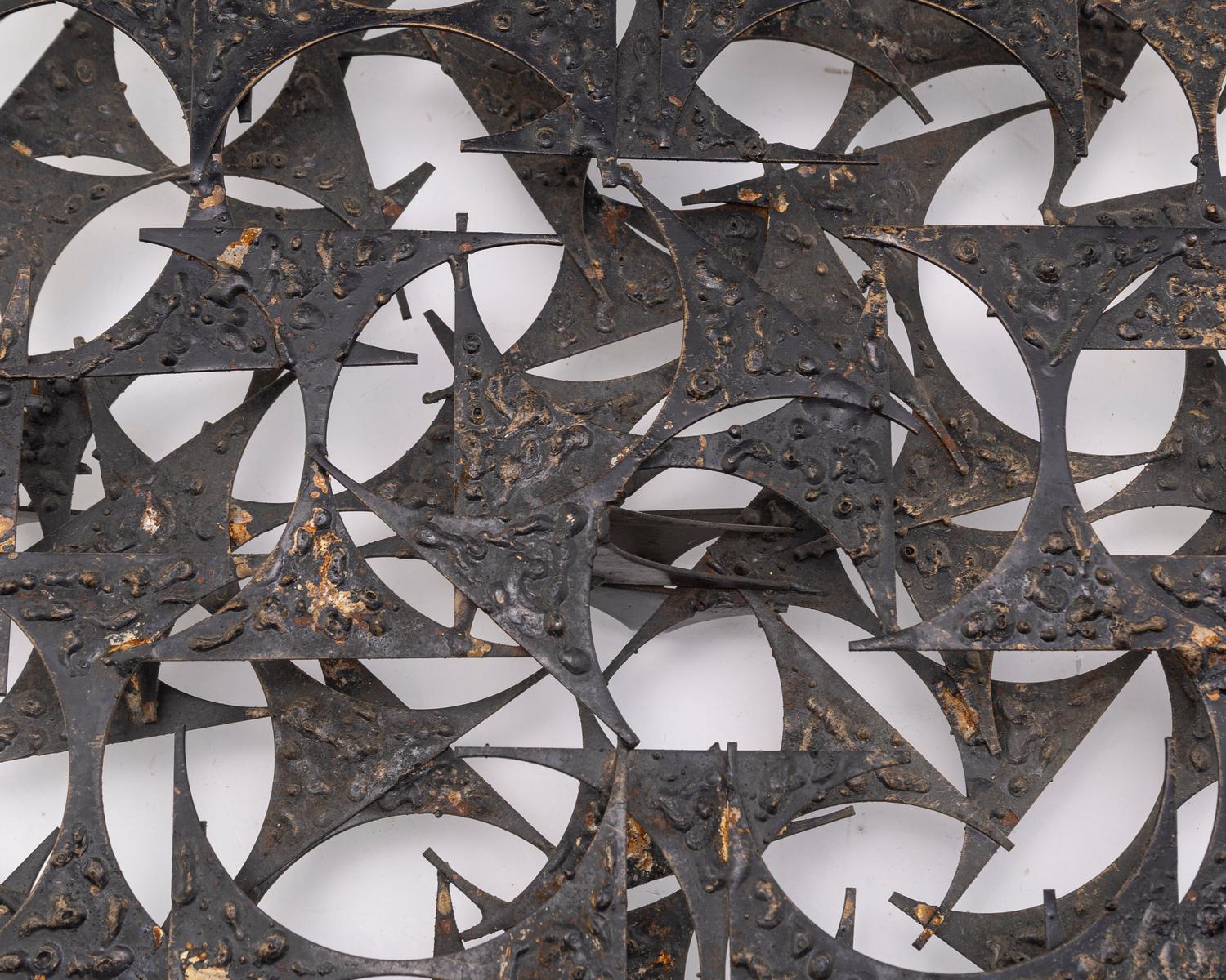 Brutalist Wall Sculpture, c. 1960 Marc Creates, USA