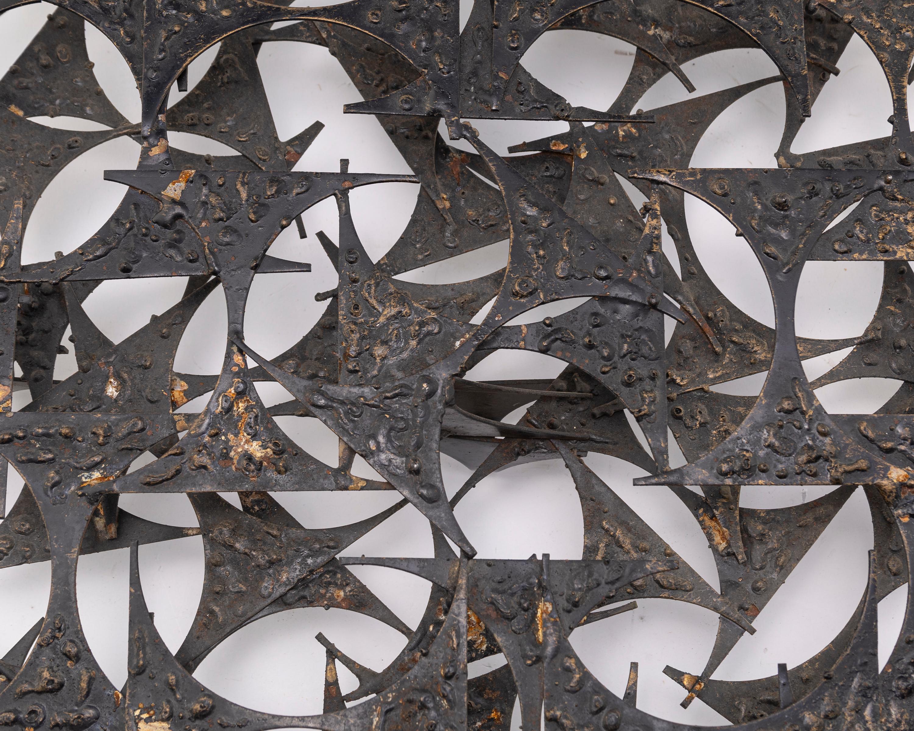 Brutalist Wall Sculpture, c. 1960 Marc Creates, USA