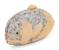 Judith Leiber Fish Minaudière with Baby Fish Pillbox, 1984