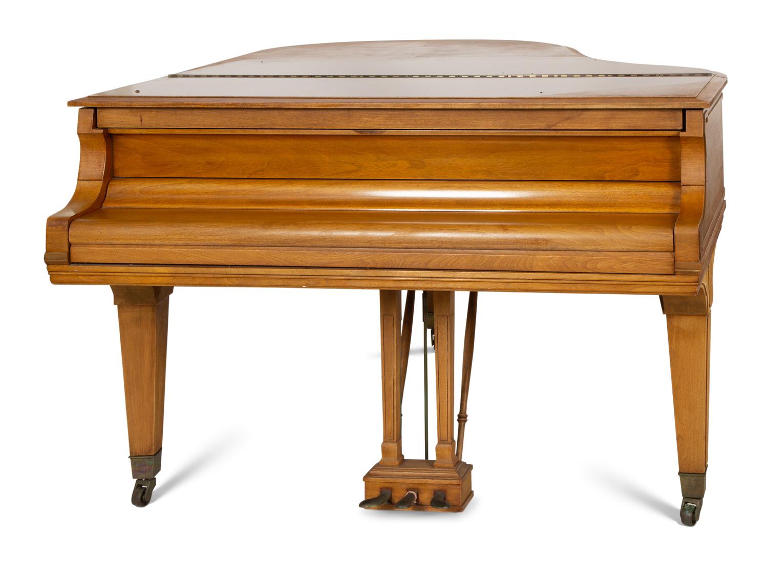 A Mason and Hamlin Maple Model A Medium-Grand Piano