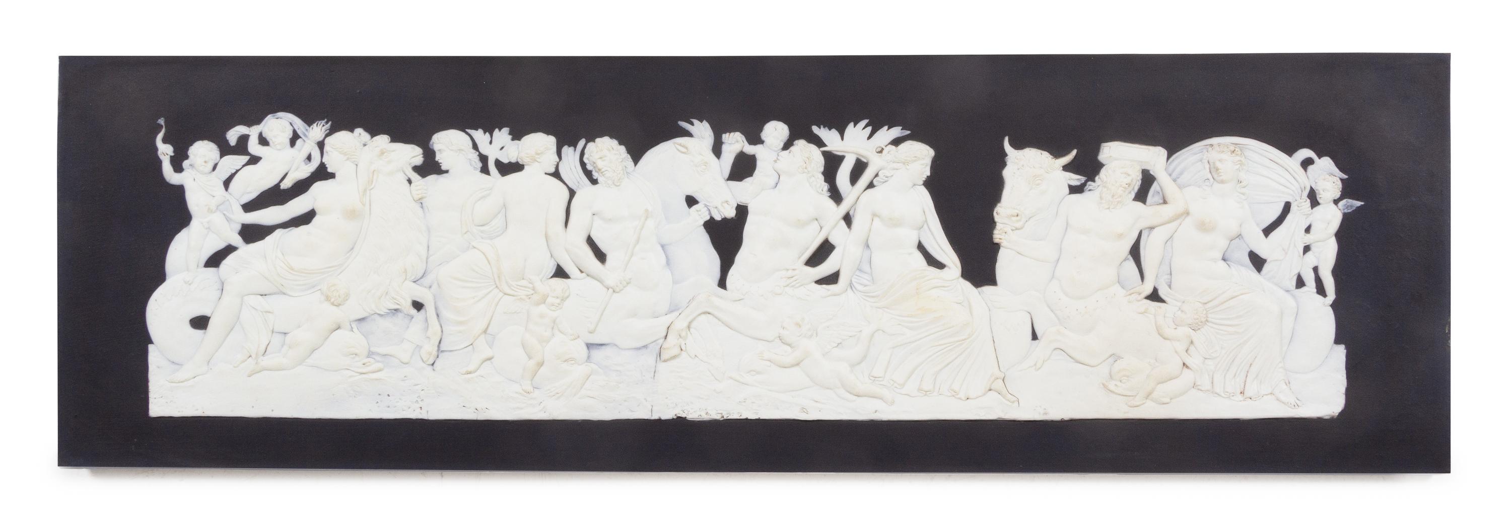 A Wedgwood Pate-sur-Pate Plaque