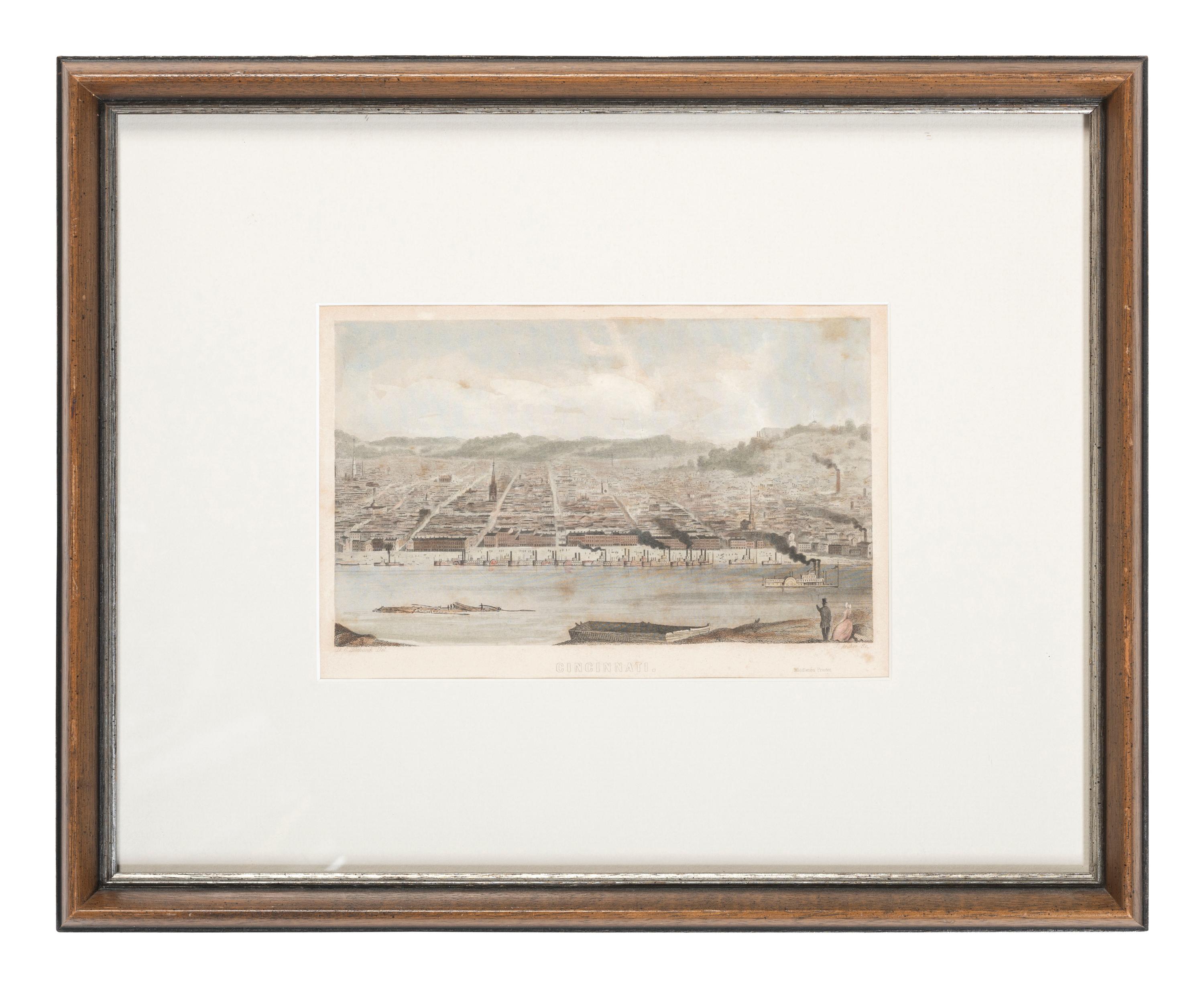 Six Cincinnati-Related Engravings