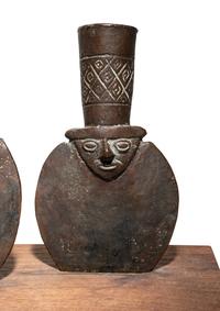 Two Chimu Copper Vessels