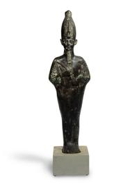 An Egyptian Style Bronze Osiris