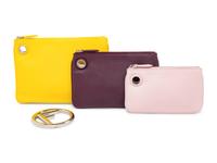Fendi, Leather Triplette Clutch