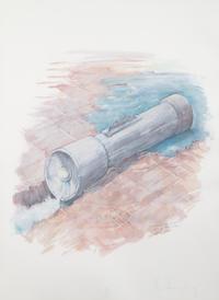 Colossal Flashlight in Place of the Hoover Dam