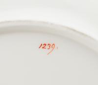 A Davenport Porcelain Desert Service