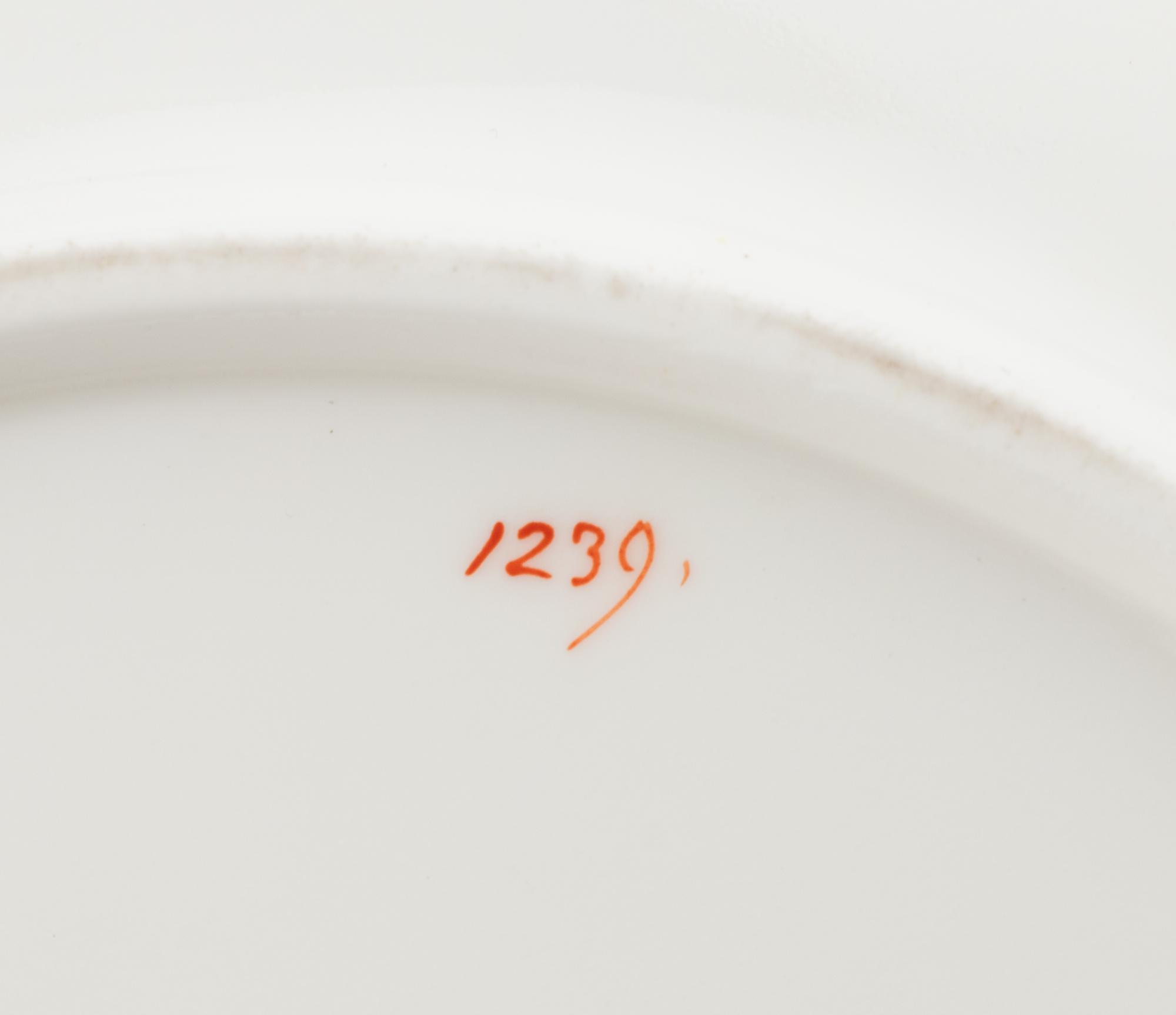 A Davenport Porcelain Desert Service