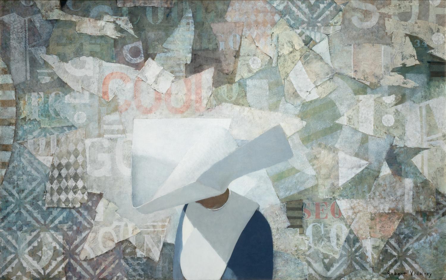 Study of Nun with Posters
