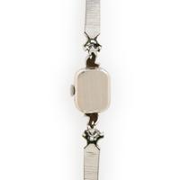 Omega, White Gold and Diamond Watch