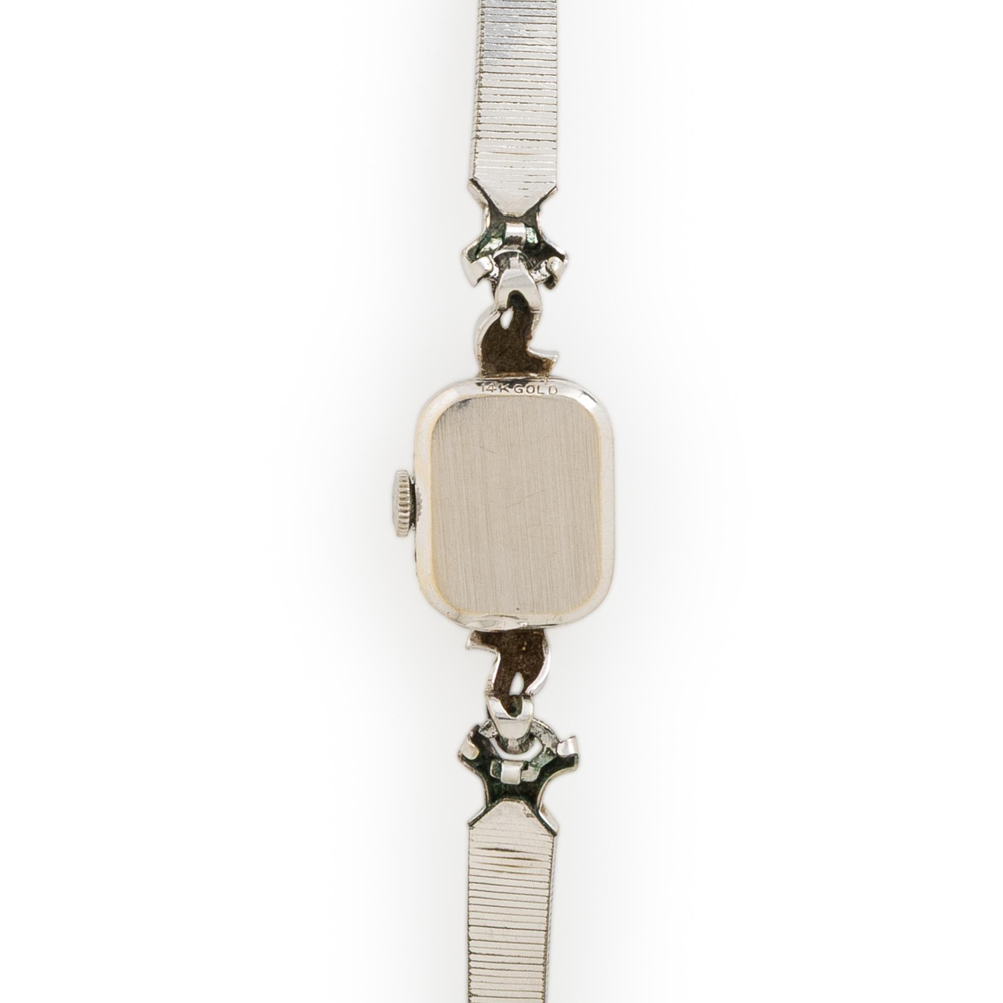 Omega, White Gold and Diamond Watch