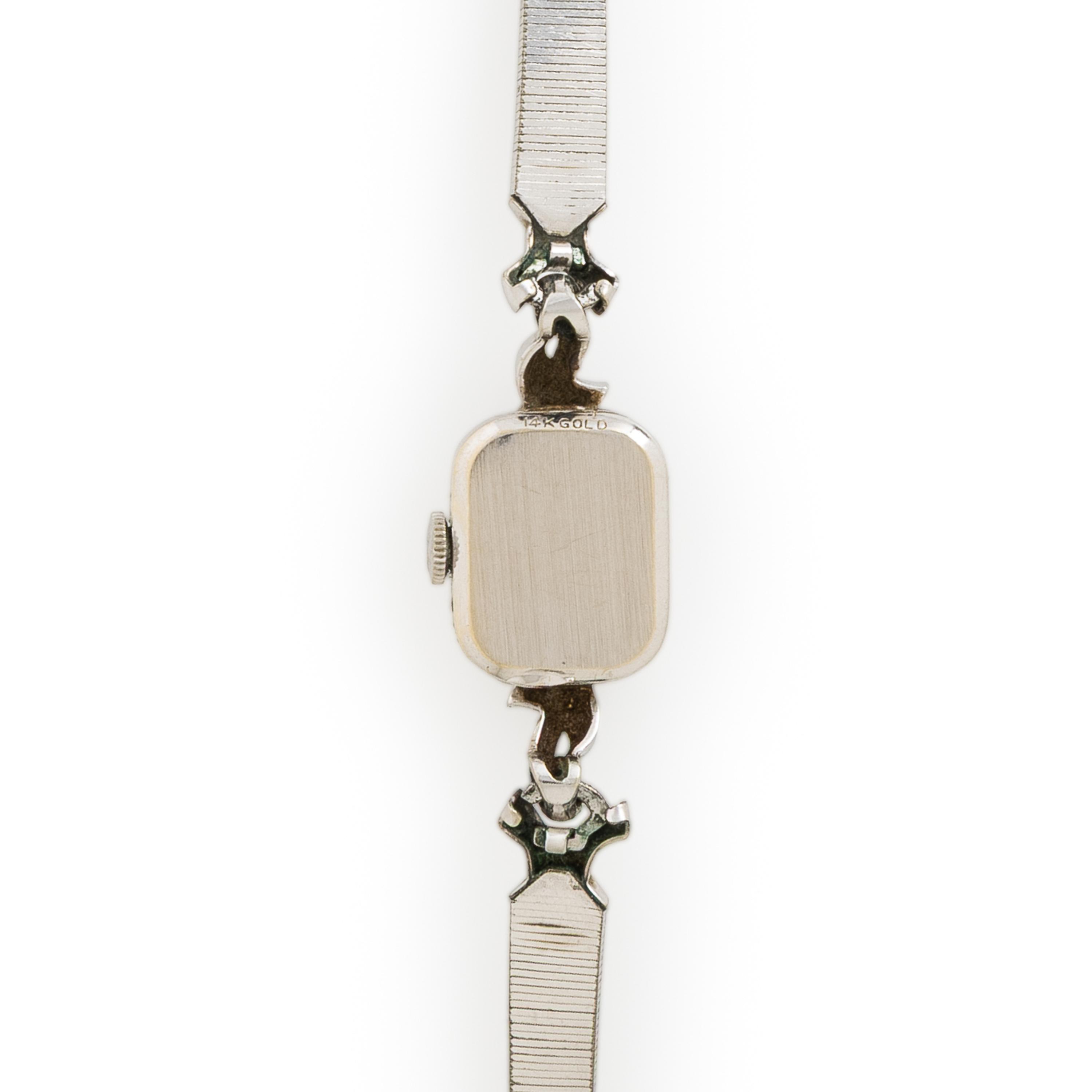 Omega, White Gold and Diamond Watch