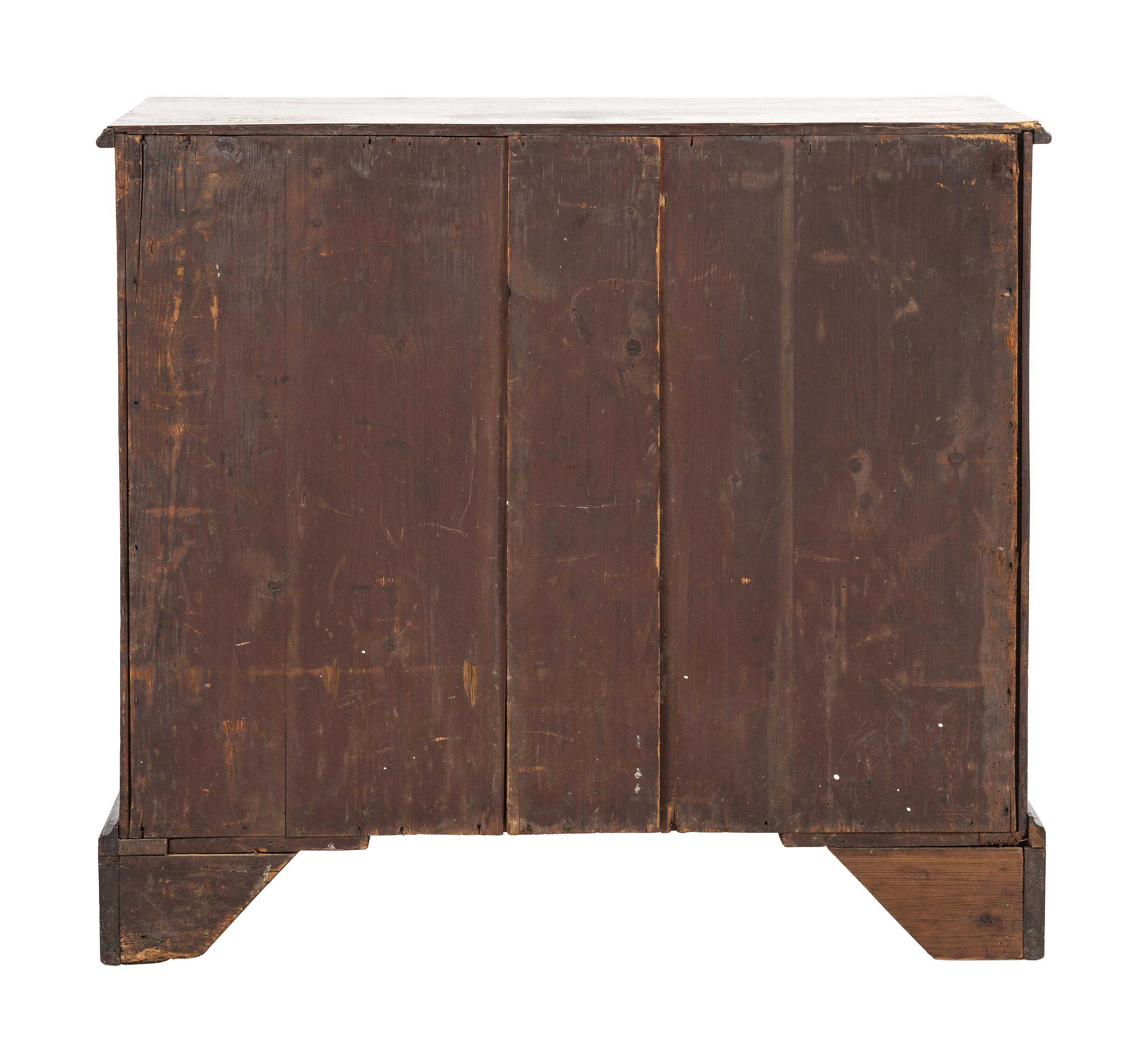 A George III Mahogany Bachelor's Chest