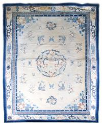 A Chinese Wool Carpet, 11 feet 5 inches x 9 feet.