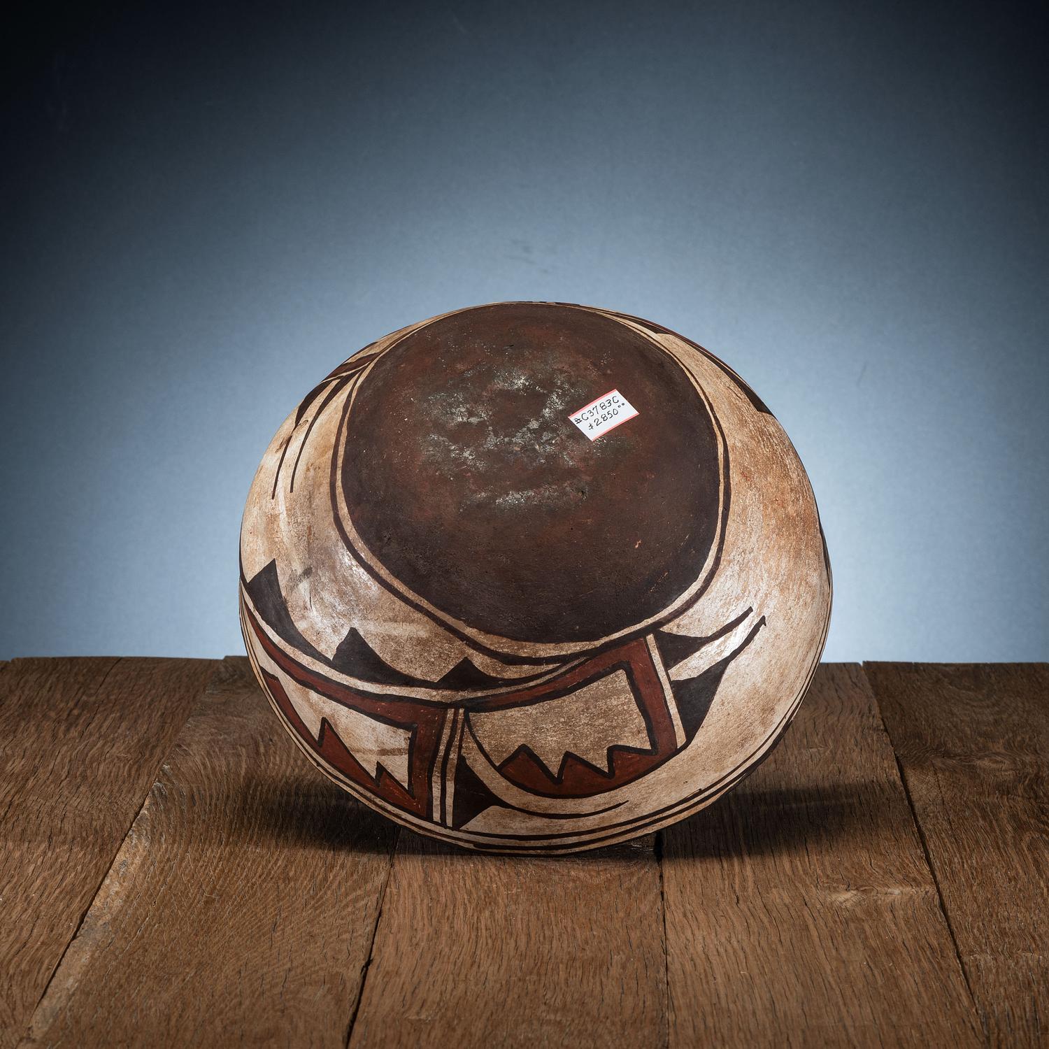 Zuni Polychrome Pottery Bowl