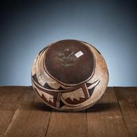 Zuni Polychrome Pottery Bowl