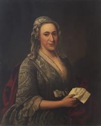 English School 18th Century, Portrait of Anne Harrison Willing (1684-1747)