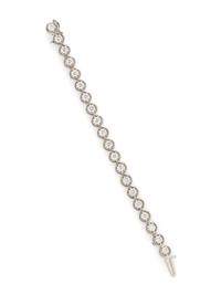 BIRKS, PLATINUM AND DIAMOND BRACELET