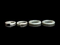 Two Pairs of Jade Bangles