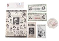 [POLITICS]. A large group of political ephemera from the 1920s-1940s.