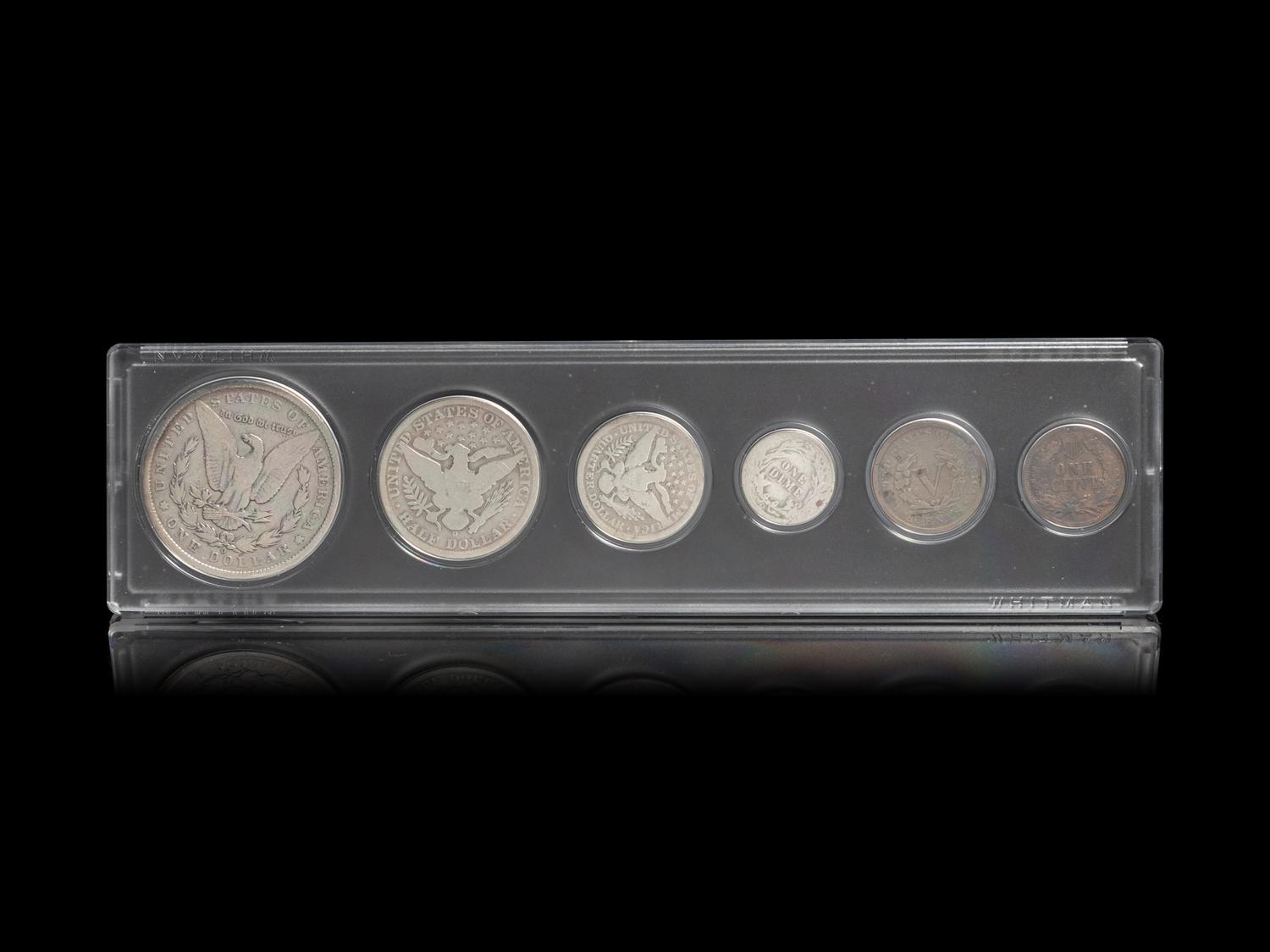 A United States 1900 Six-Coin Set