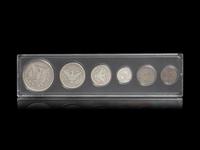 A United States 1900 Six-Coin Set