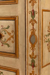 An Italian Neoclassical Painted Armoire