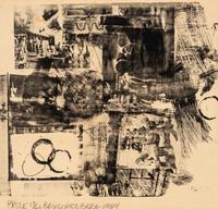 Prize (from XXXIV Drawings for Dante’s Inferno ), 1964