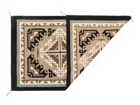 Navajo Two Grey Hills Weaving / Rug