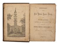 [RELIGION]. 2 items, incl. LOVE, Emanuel King, Rev. History of the First African Baptist Church...
