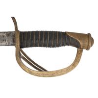 U.S. Model 1860 Light Cavalry Saber by Ames Presented to Capt. (Major) Langford Chapman 28th PA Volunteers - KIA at Chancellorsville