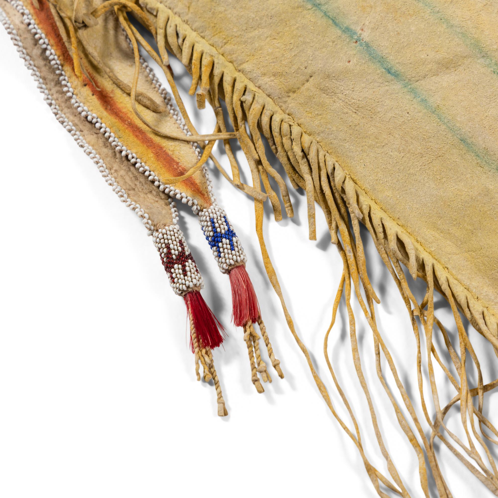 Kiowa Boy's Beaded Hide Leggings