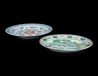 Two Porcelain Plates