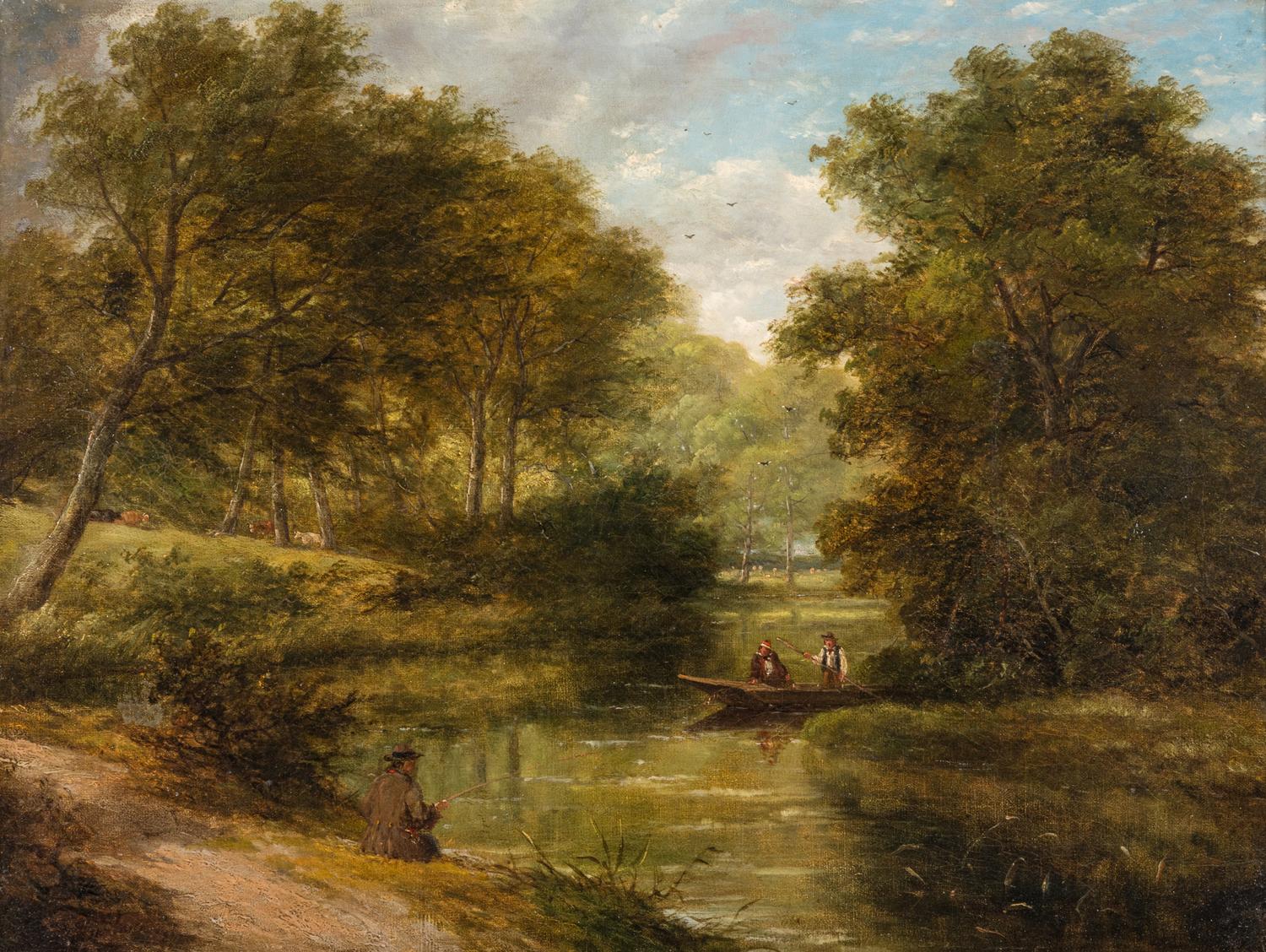 Landscape Scenes (A group of six works)