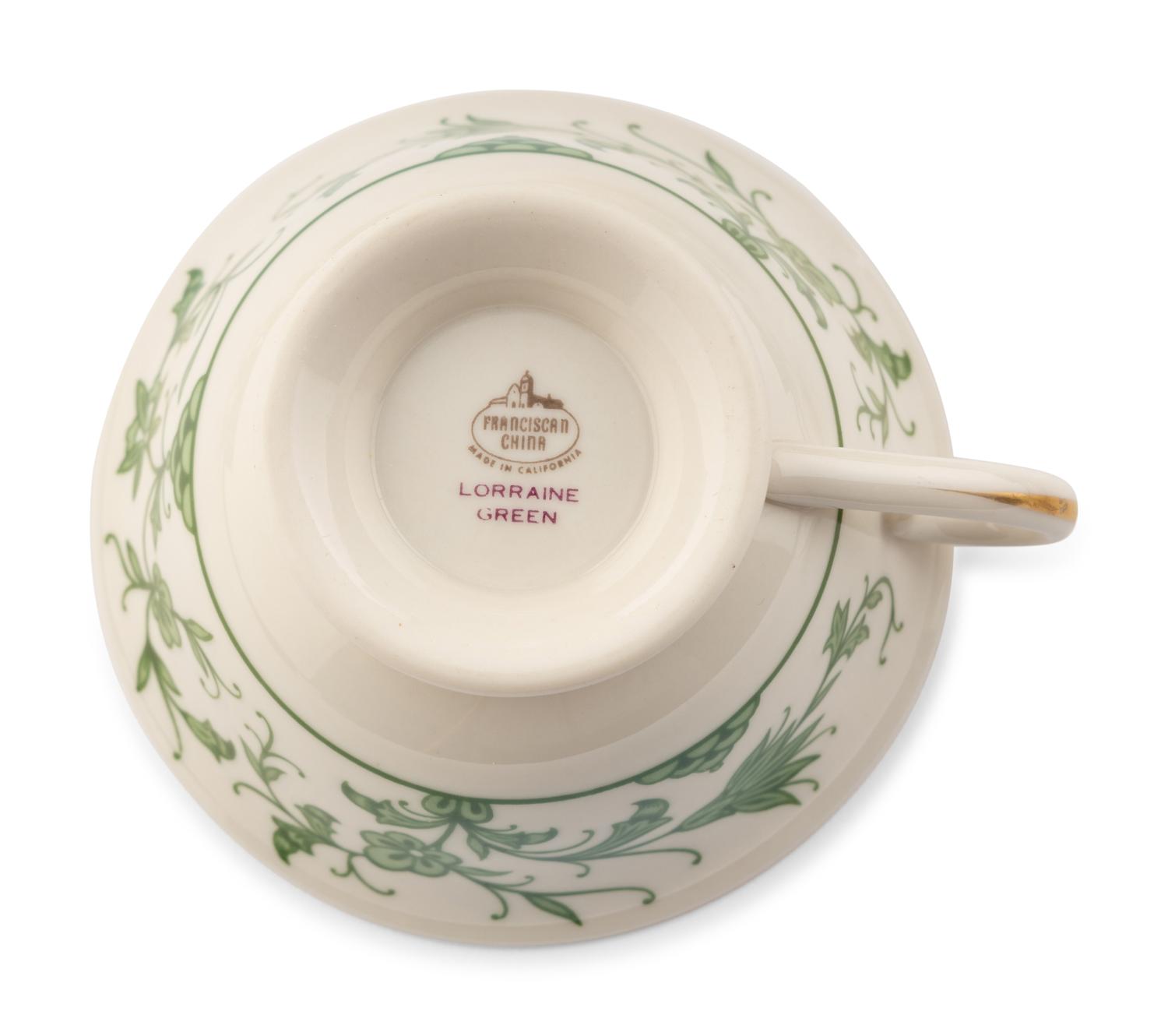 A Franciscan China Partial Dinner Service