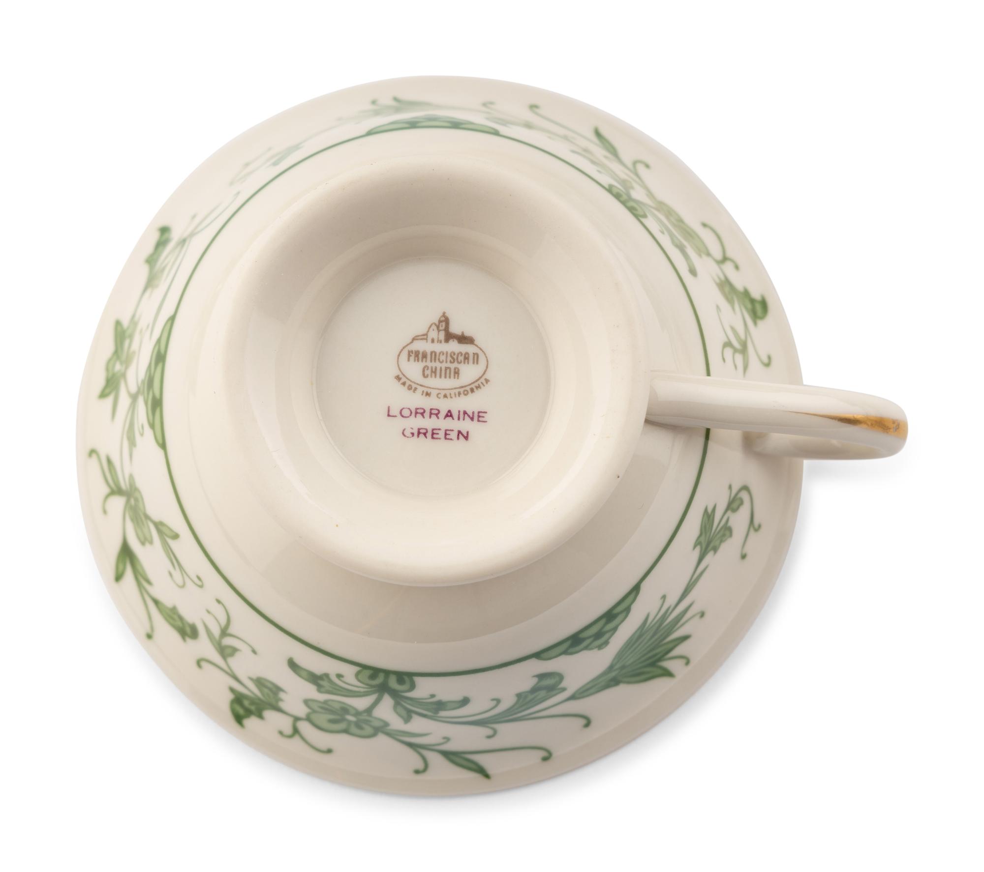 A Franciscan China Partial Dinner Service