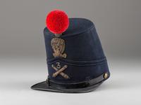 [CIVIL WAR]. Model 1851 US 3rd Artillery Officer's shako.