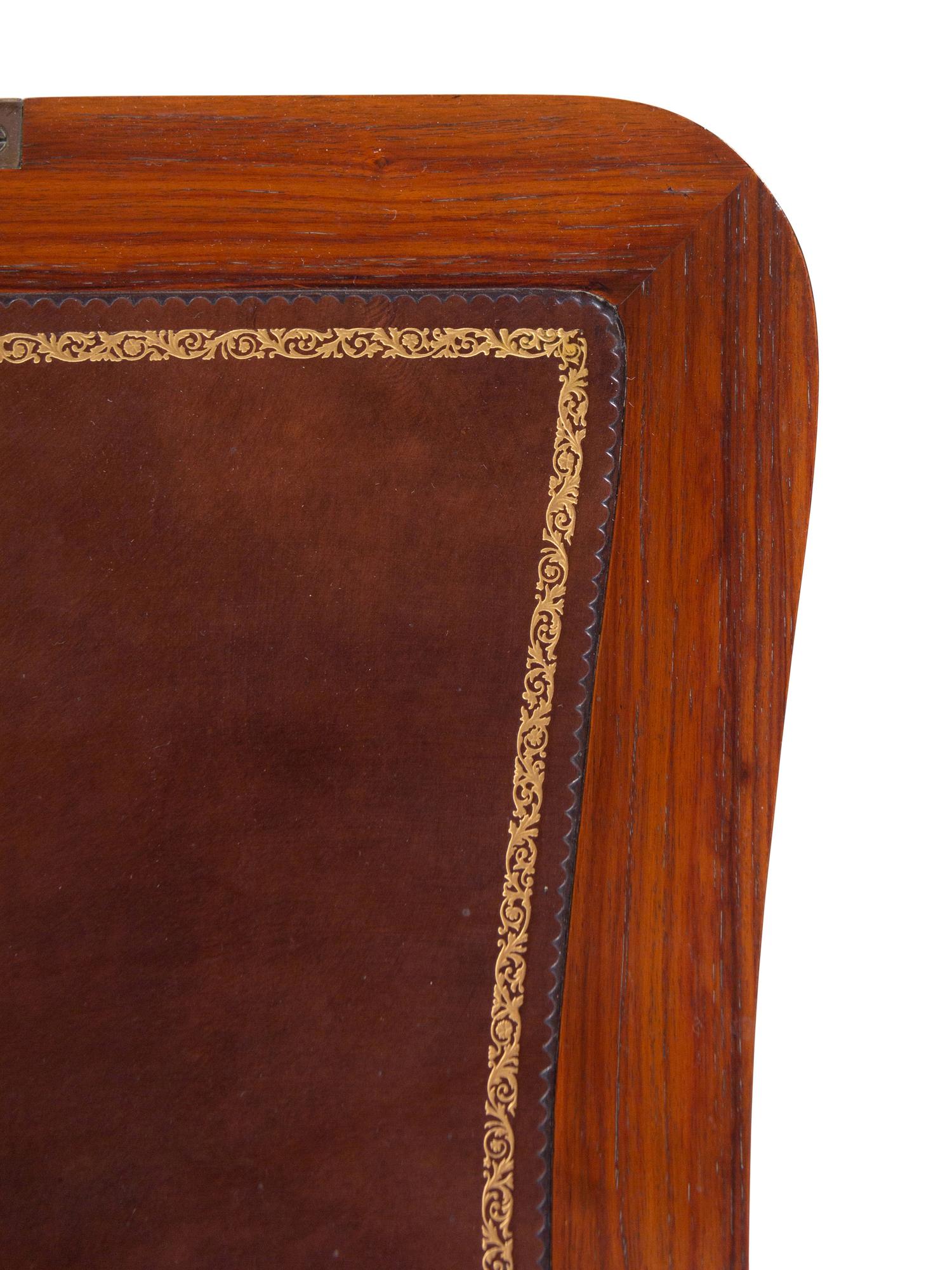 A Continental Marquetry Secrétaire à Abattant