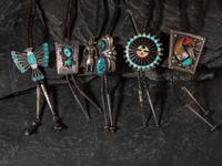 Navajo and Zuni Bolo Ties