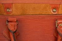 Five Designer Pieces: Two Mark Cross Cobra Skin Wallets, Ferragamo Bag, Gucci Bag, Louis Vuitton Speedy 30, 1970-90s