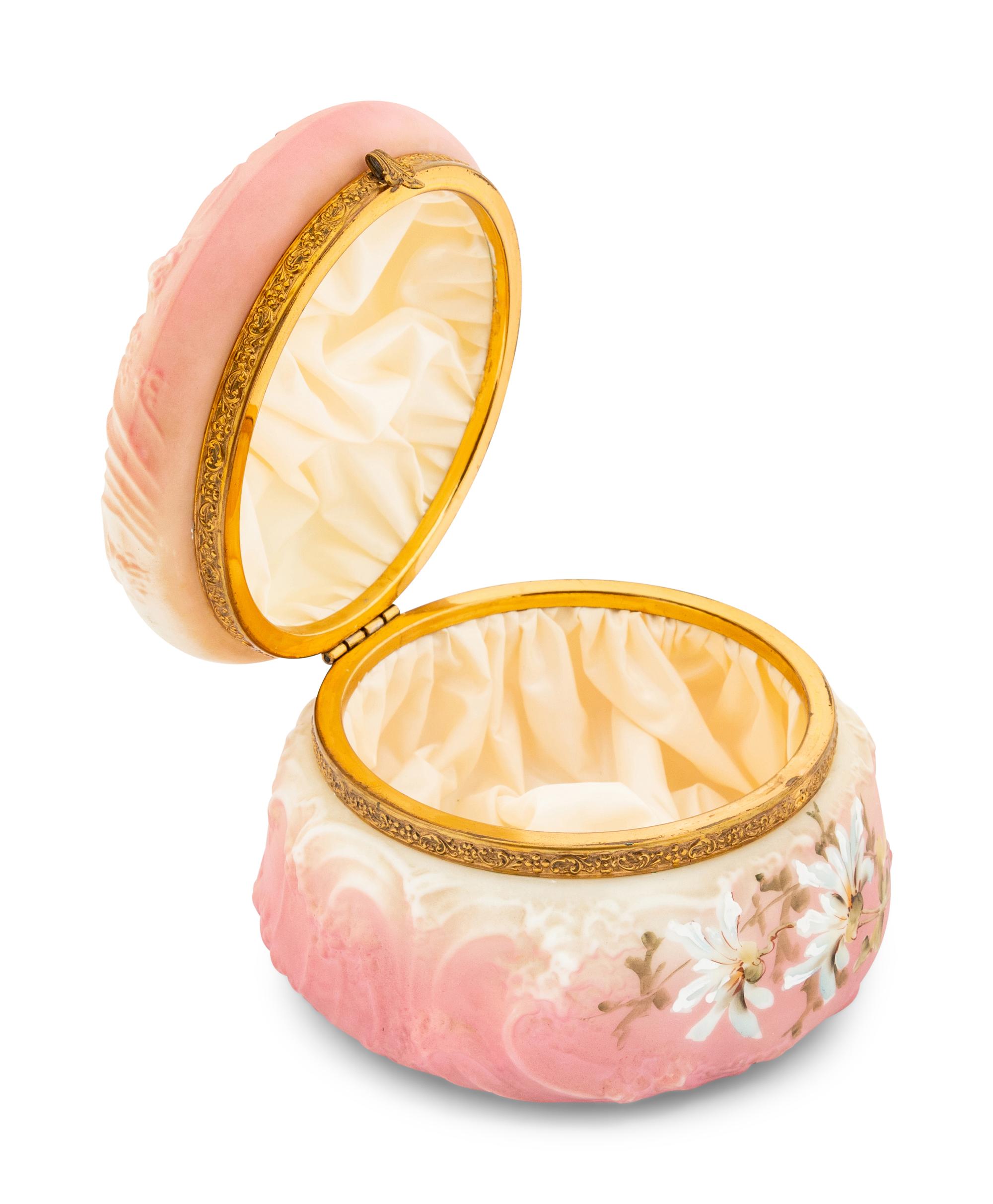 A Nakara Glass Dresser Box