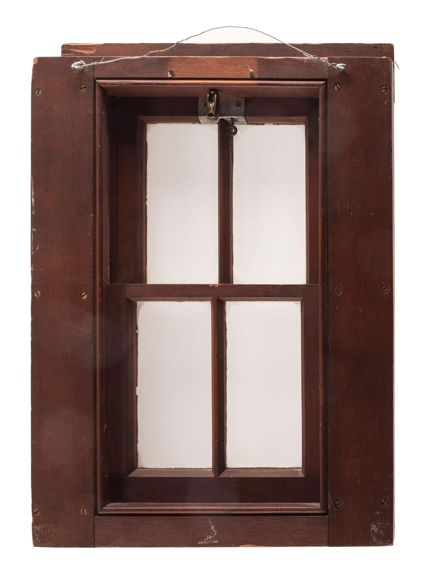 [SCIENCE & TECHNOLOGY]. J. LeFerre patent model for a "Window Sash Elevator" or Sash Balance with original tag, 1867.