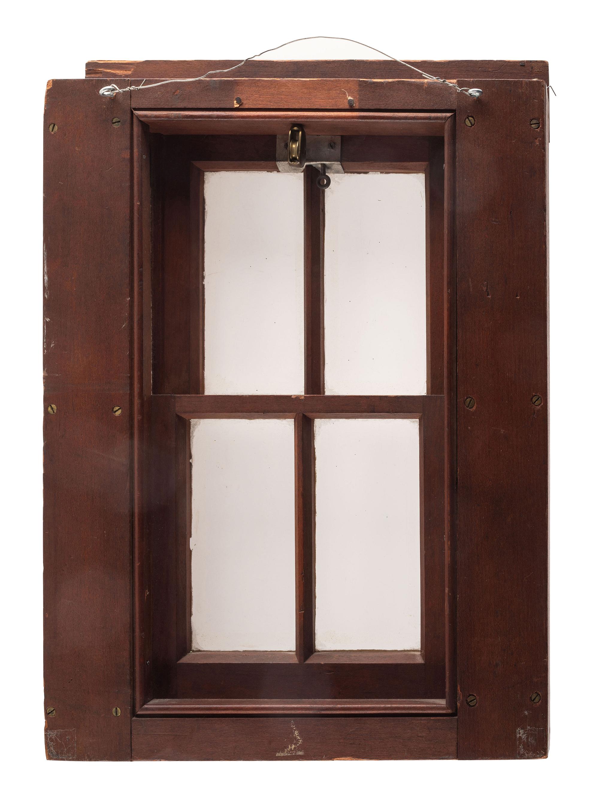 [SCIENCE & TECHNOLOGY]. J. LeFerre patent model for a "Window Sash Elevator" or Sash Balance with original tag, 1867.