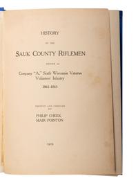 [CIVIL WAR - WISCONSIN]. A group of Wisconsin regimental histories, comprising: