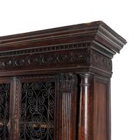 An Italian Renaissance Style Carved Walnut Cabinet