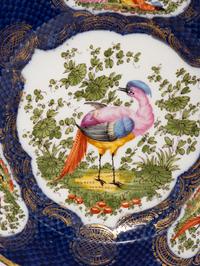 A Pair of Chelsea Porcelain Dishes