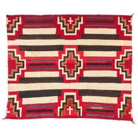 Navajo Third Phase Pattern Blanket / Rug