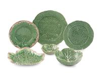 A Collection of Bordallo Pinheiro Dinnerware