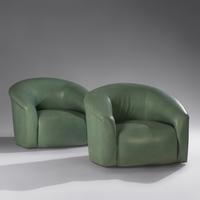 Pair of Lounge Chairs, c. 1970