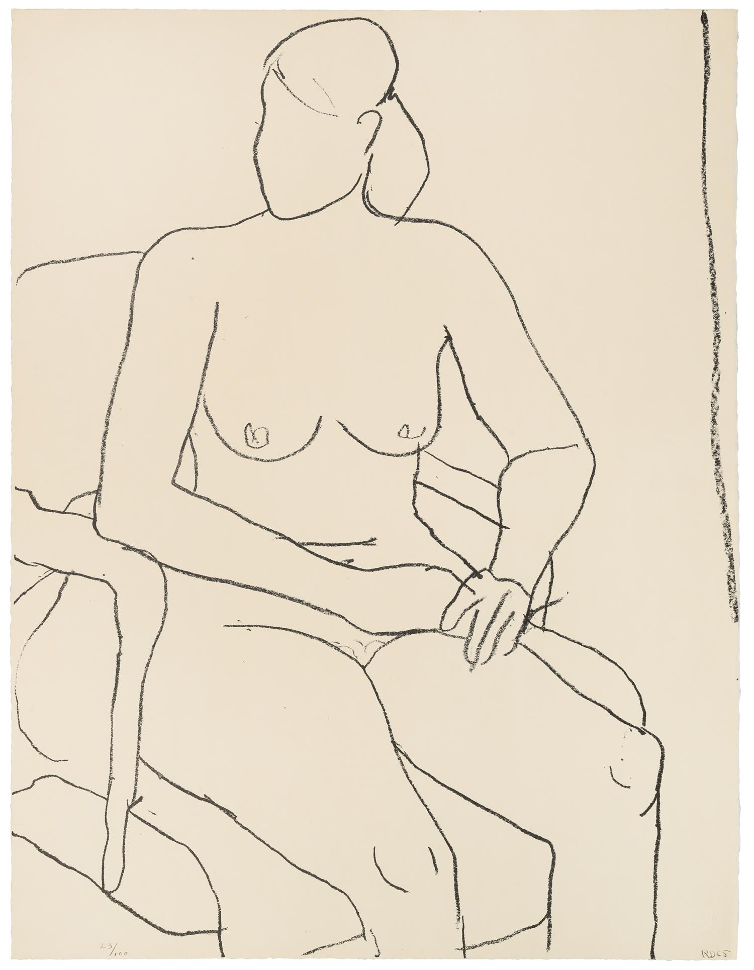 Seated Nude (from the Seated Woman series)